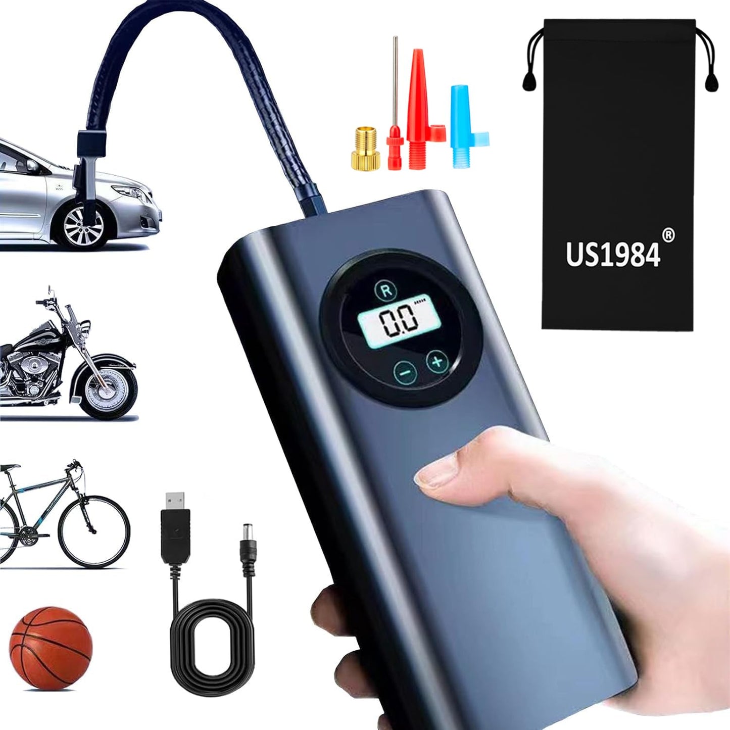 Portable Air Compressor Tire Inflator