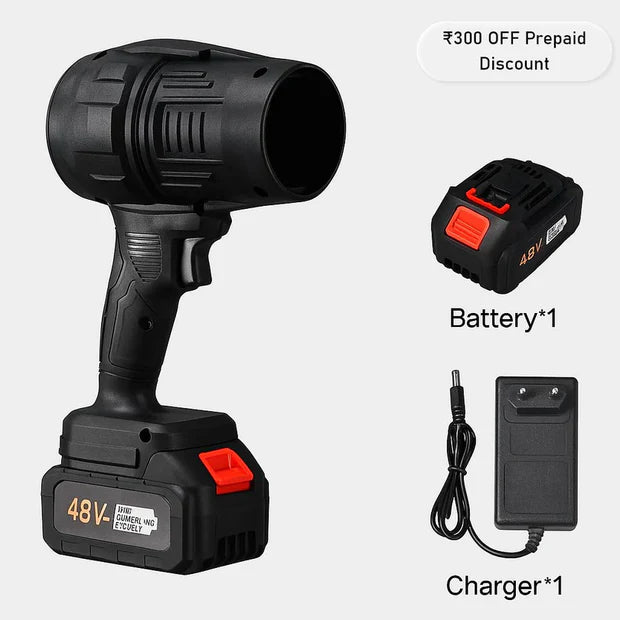 Cordless Turbo Jet Blower | High Power With Rechargeable Battery