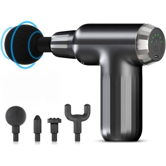 Recovera™ 6-Speed Muscle Massager Gun – Deep Tissue Therapy at Home