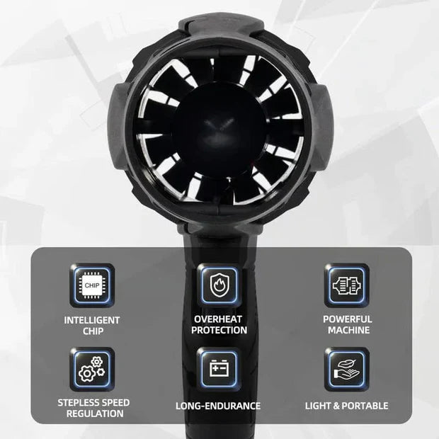 Cordless Turbo Jet Blower | High Power With Rechargeable Battery